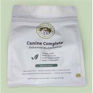 Wholistic Pet Organics Canine Complete Dog Multivitamin - 2 Lbs - Food Topper